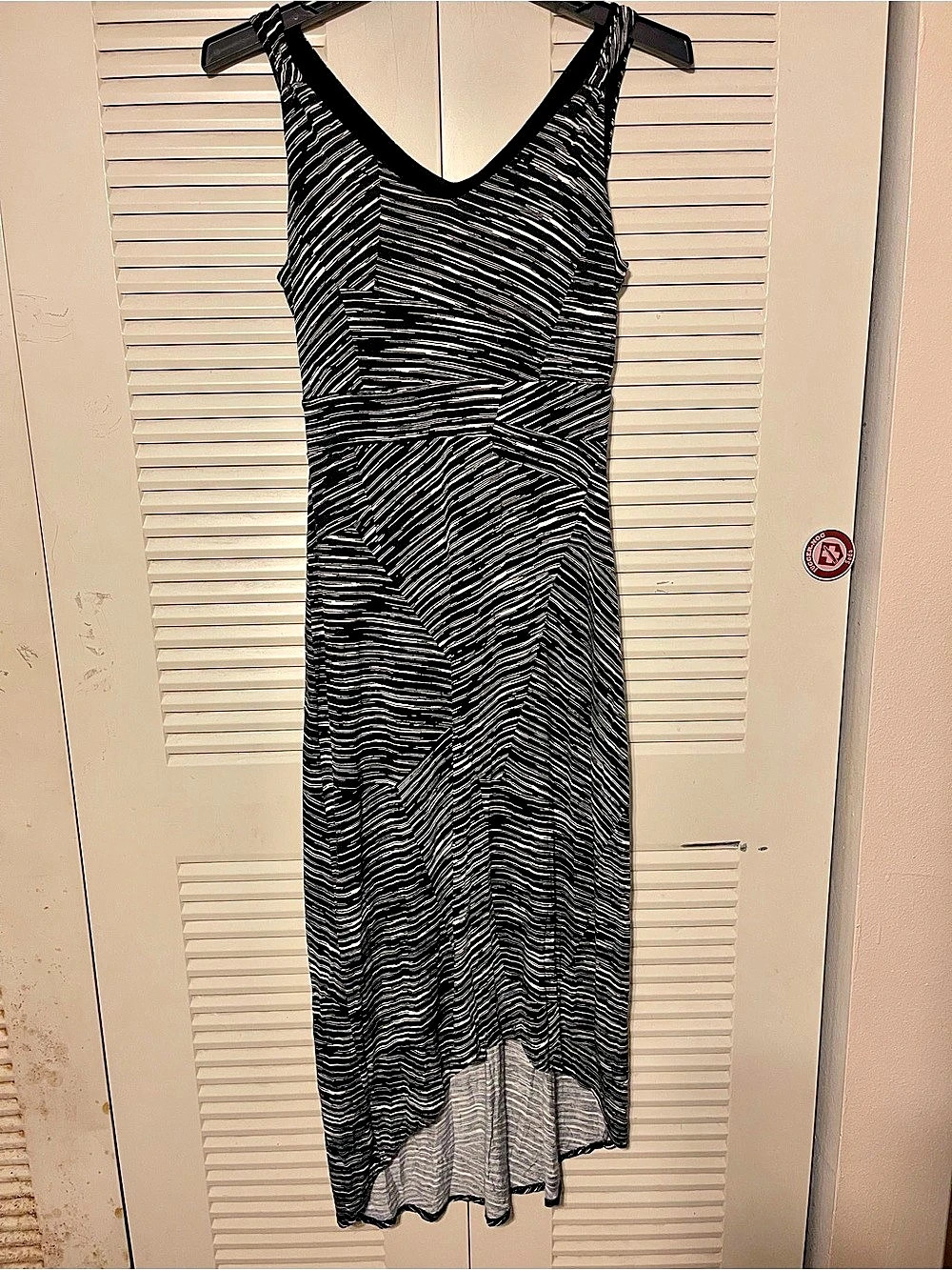 APT. 9 Women'Small Black & White Maxi Dress Size Small